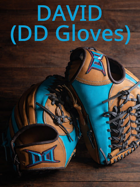 ダビドスポーツ　DAVID SPORTS　PRO SUIT　グローブ【袋付き】 David DD Baseball Gloves | Ball Glove Blueprint – BallGloveBlueprint