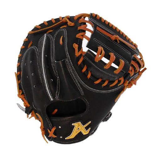 33.5" Atoms Advance Line, Catcher Mitt, RHT, Goto Wagyu Leather, AKG-GT22, Black