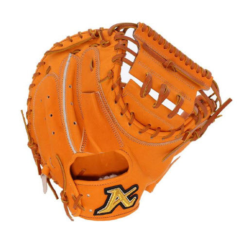 33.5" Atoms Advance Line, Catcher Mitt, RHT, Goto Wagyu Leather, AKG-GT22, Orange Tan