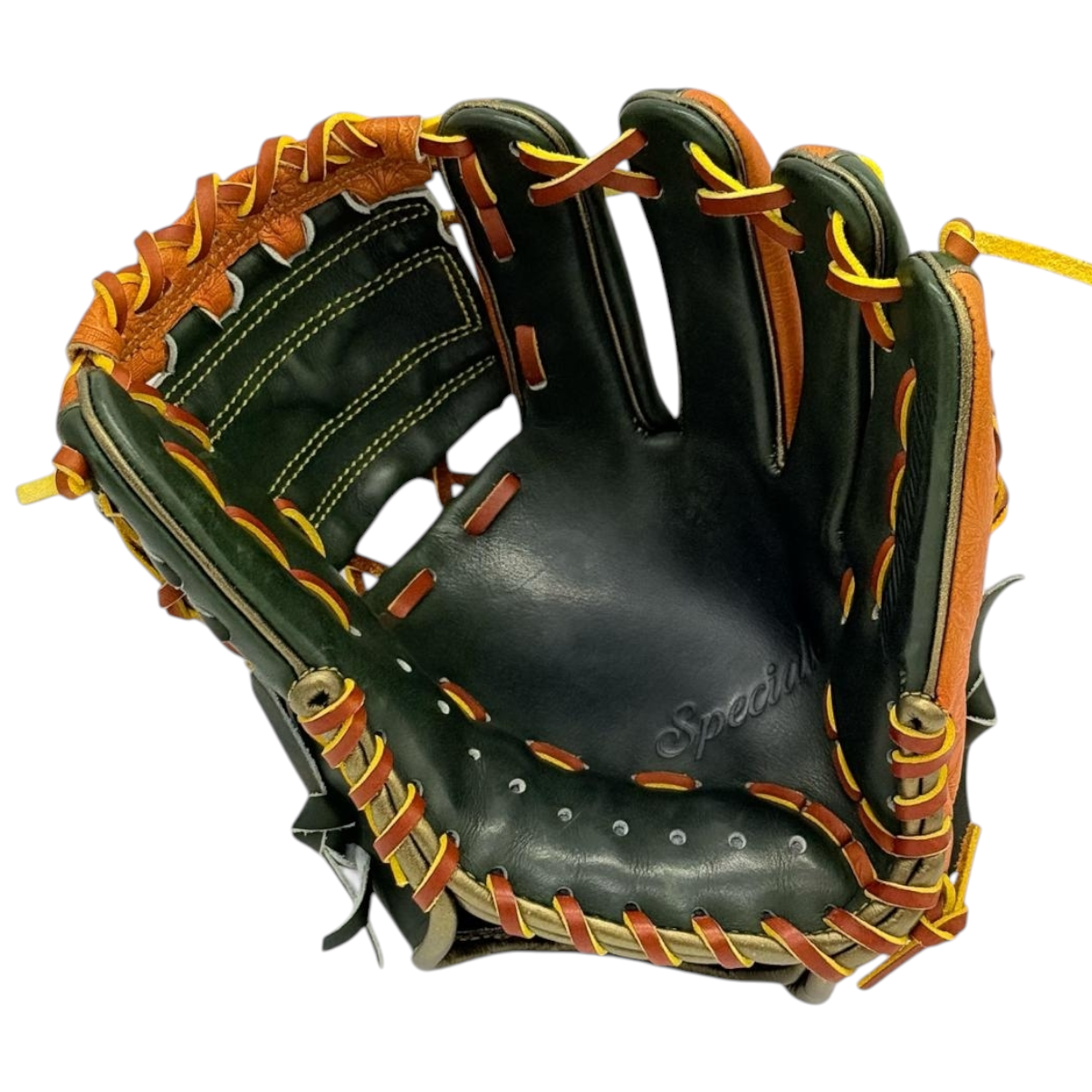 10.63" (27.0 cm) Leggera Taka – One Piece Web - Juteru Ayrshire with Infinity Art Leather – D-Green / Embossed Cork – Yumomi Break-In