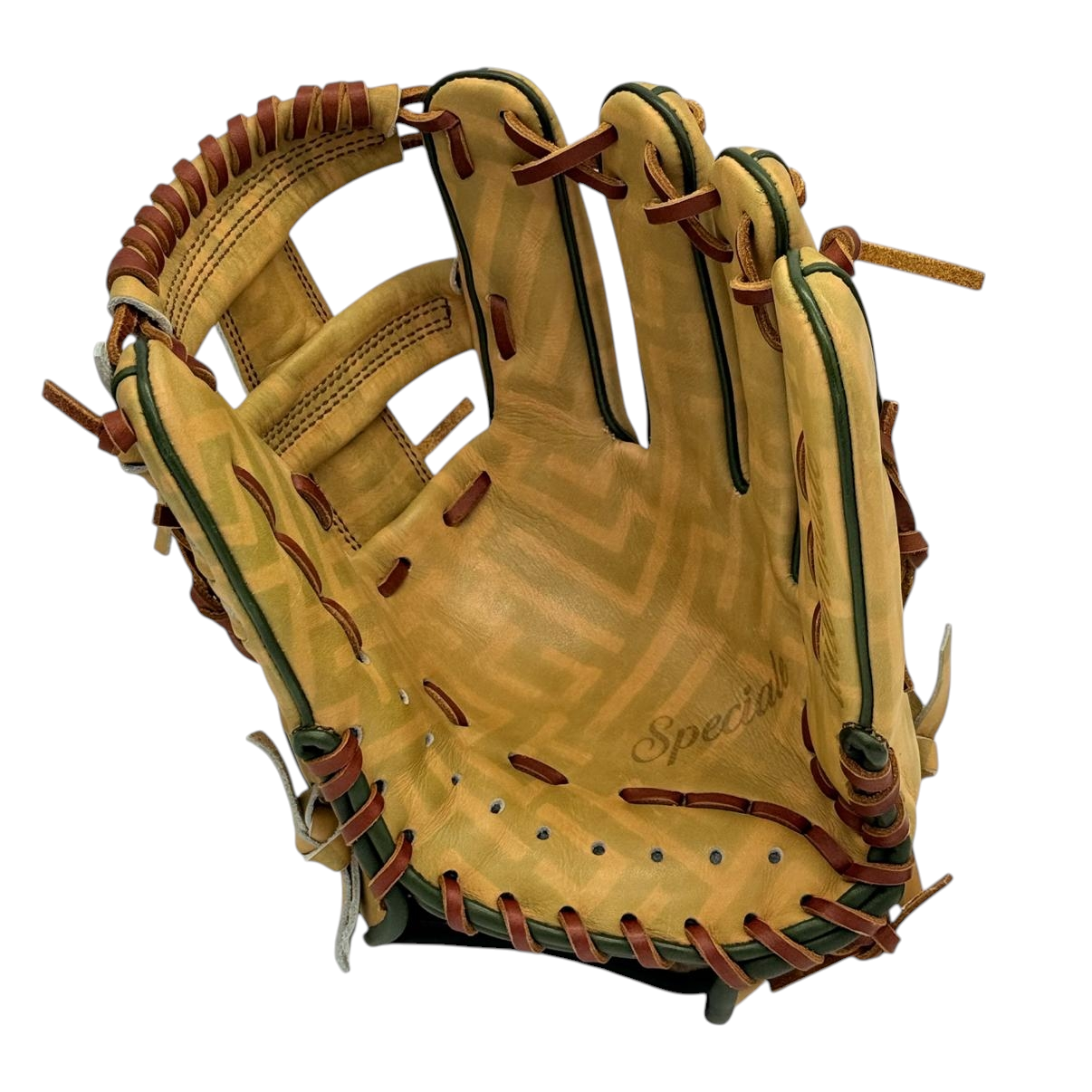 11.02" (28.0 cm) Leggera Taka – Laced Post Web – Juteru Ayrshire with Infinity Art Leather – Infinity Art Camel – Yumomi Break-In