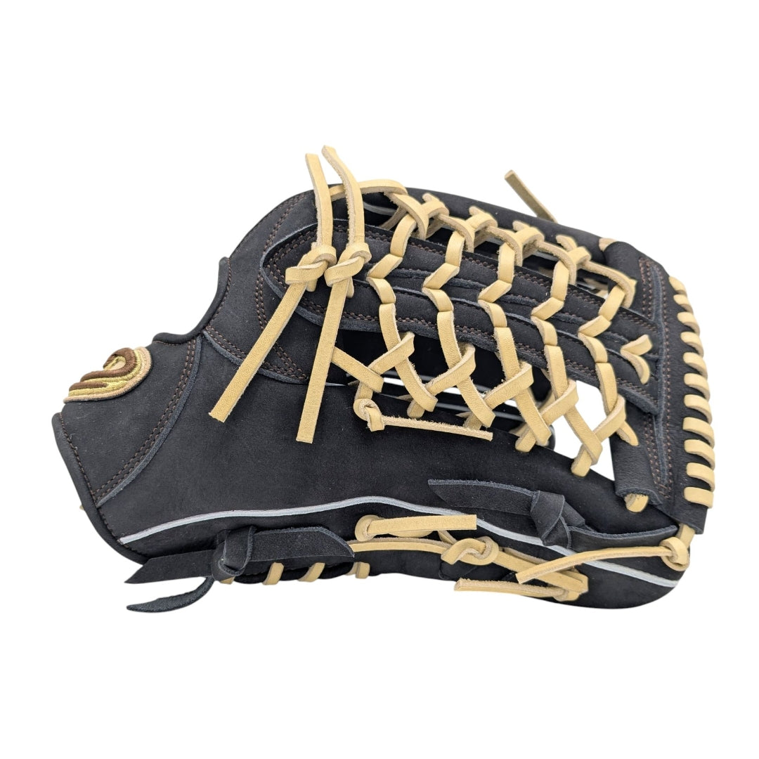 12.5" D-Quest T-Net, RHT, Japanese Nubuck Leather