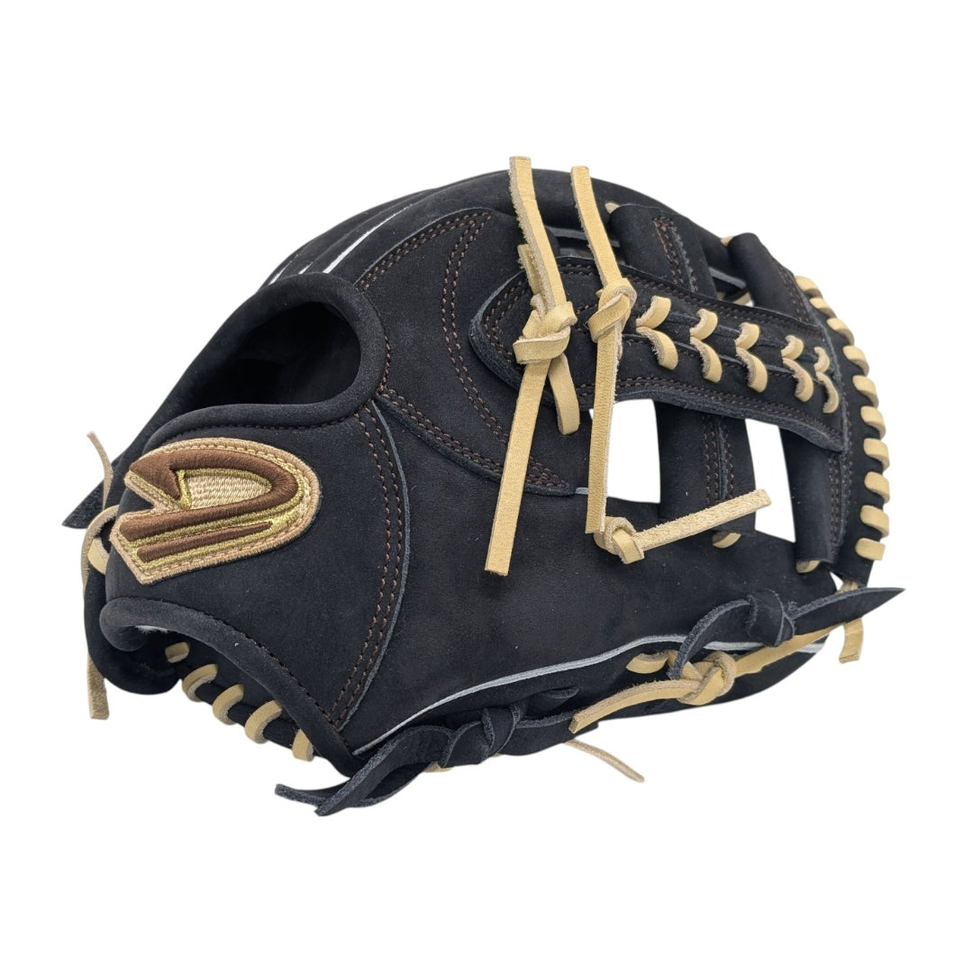 11.5" D-Quest Laced Post Web, RHT, Japanese Nubuck Leather