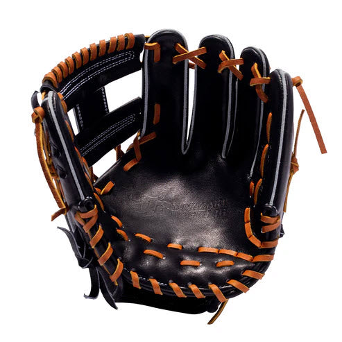 10.9" (27.7 cm) Wagyu JB, I-Web, RHT, Miyazaki Wagyu Leather, Black, JB23-004SBLK