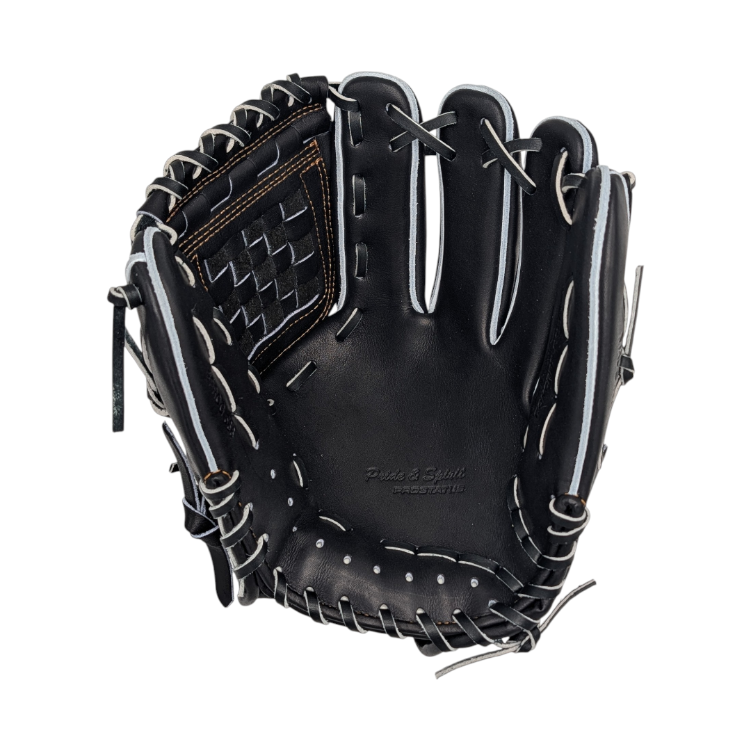 11.5" Zett Prostatus, Basket Web, RHT, Black Japanese Leather