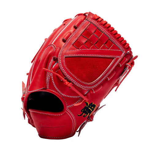 11.5" (29.2 cm) Wagyu JB, Solid Web, RHT/LHT, Miyazaki Wagyu Leather, Red Orange, JB23-001YPOR