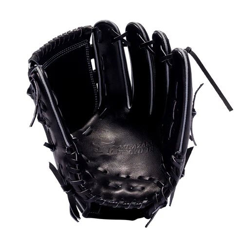 11.5" (29.2 cm) Wagyu JB, Solid Web, RHT/LHT, Miyazaki Wagyu Leather, Black, JB23-001TBLK