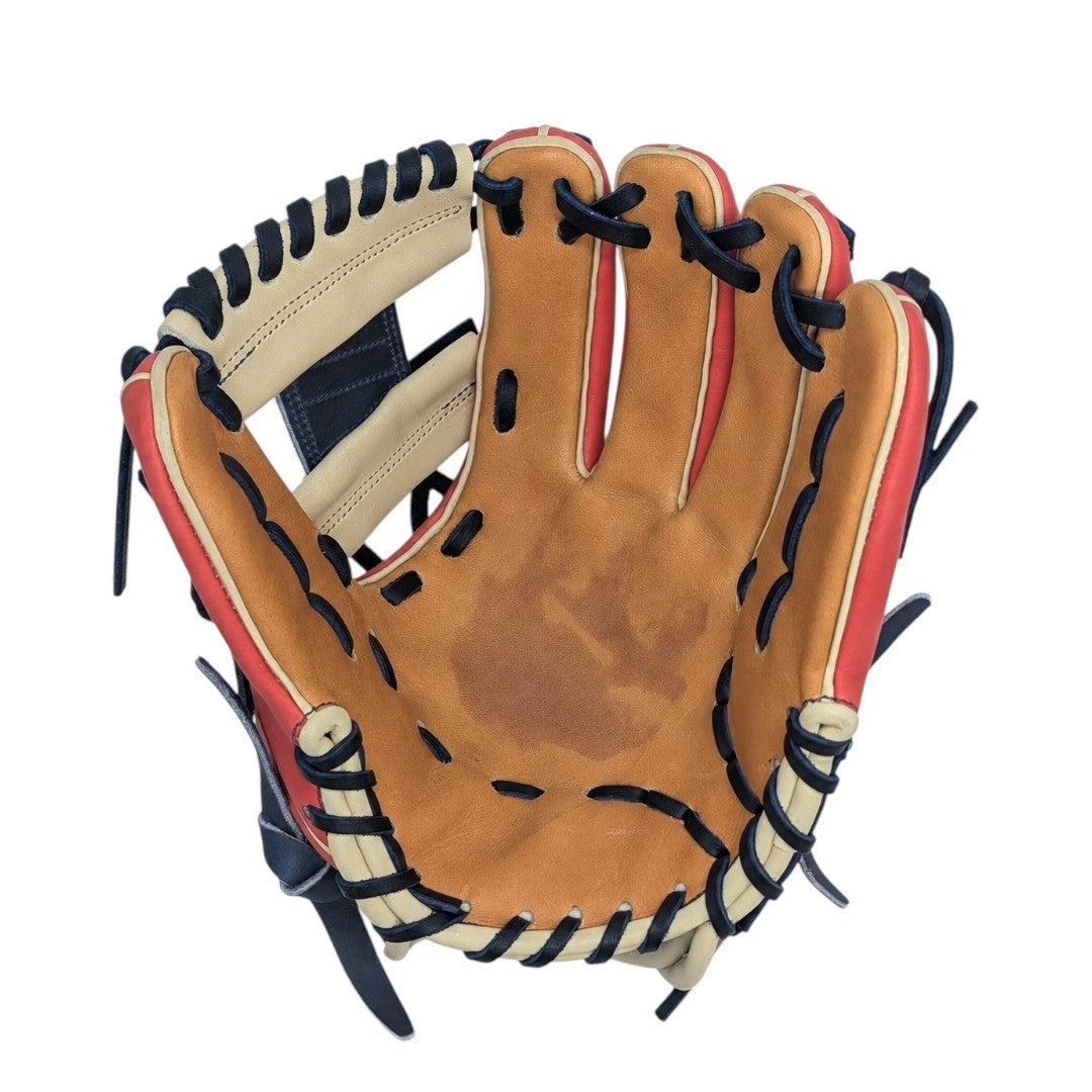 11.5" Mack Provisions (MADE-TO-ORDER), USA 250th Special Edition I-Web, RHT, Red/Biege/Navy/Tan Horween