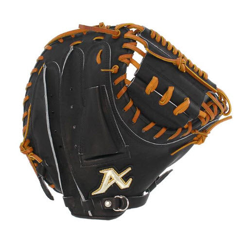 33.5" Atoms Global Line, Catcher's Mitt, RHT, Tereda Wagyu Leather, AGL-201, Black