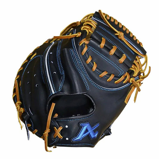 33.5" Atoms Neo Global Line, Catcher's Mitt, RHT, Black Tereda Wagyu Leather, AGL-NE002, Black