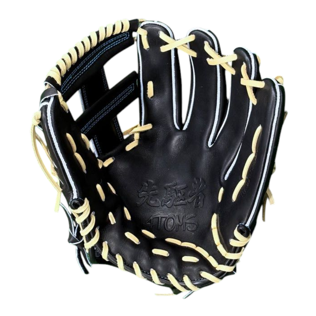 11.75" Atoms, Laced Post Web, RHT, Terada Wagyu, Black