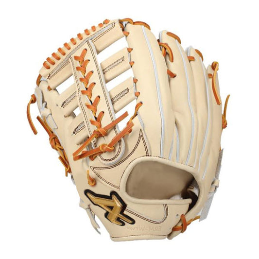 12.5" (32 cm) Atoms Neo Professional Line, Double Laced Post Web, LHT &nbsp;European Steer Leather, APL-NE702, Camel