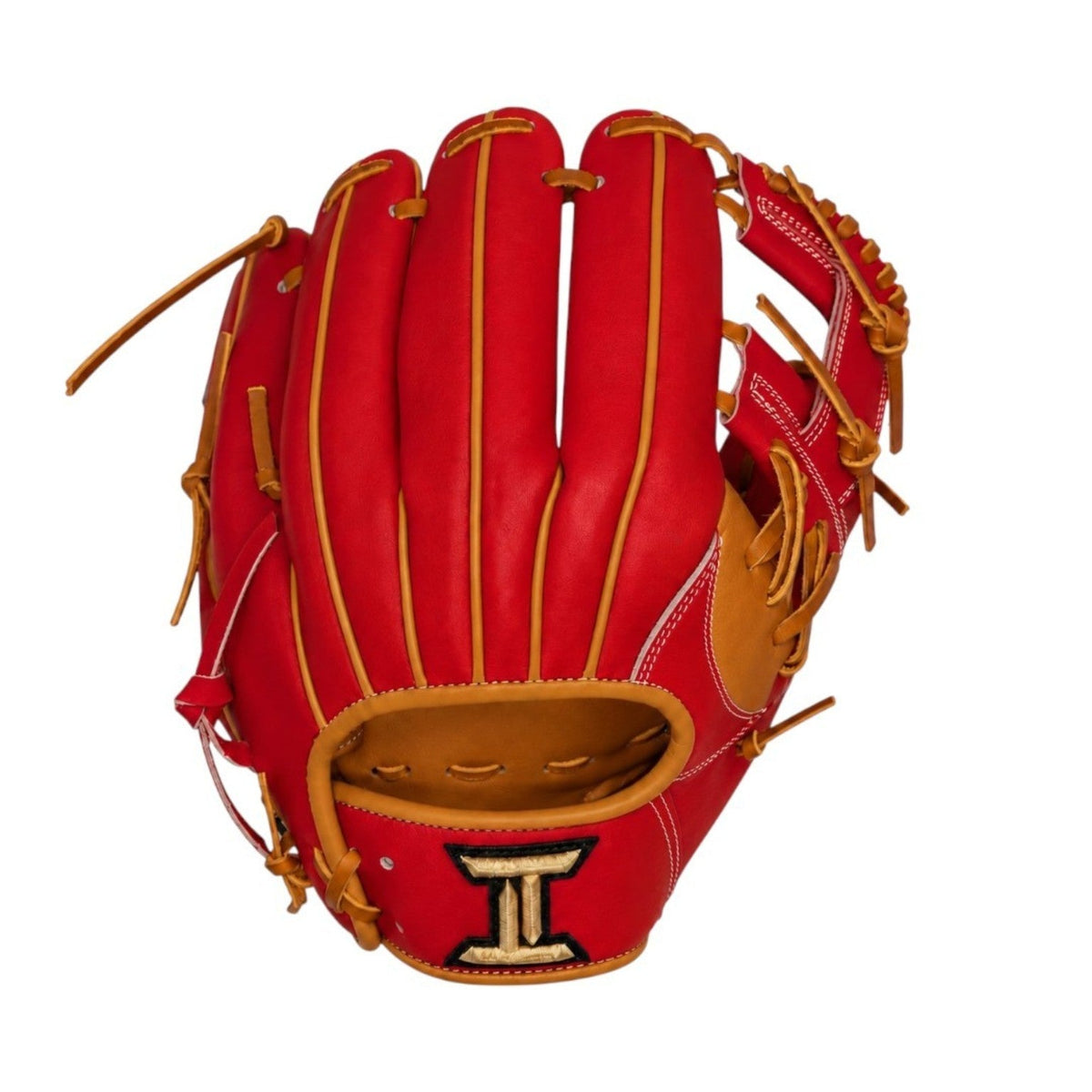 11.25 inch Inaba red back tan palm flap mockup