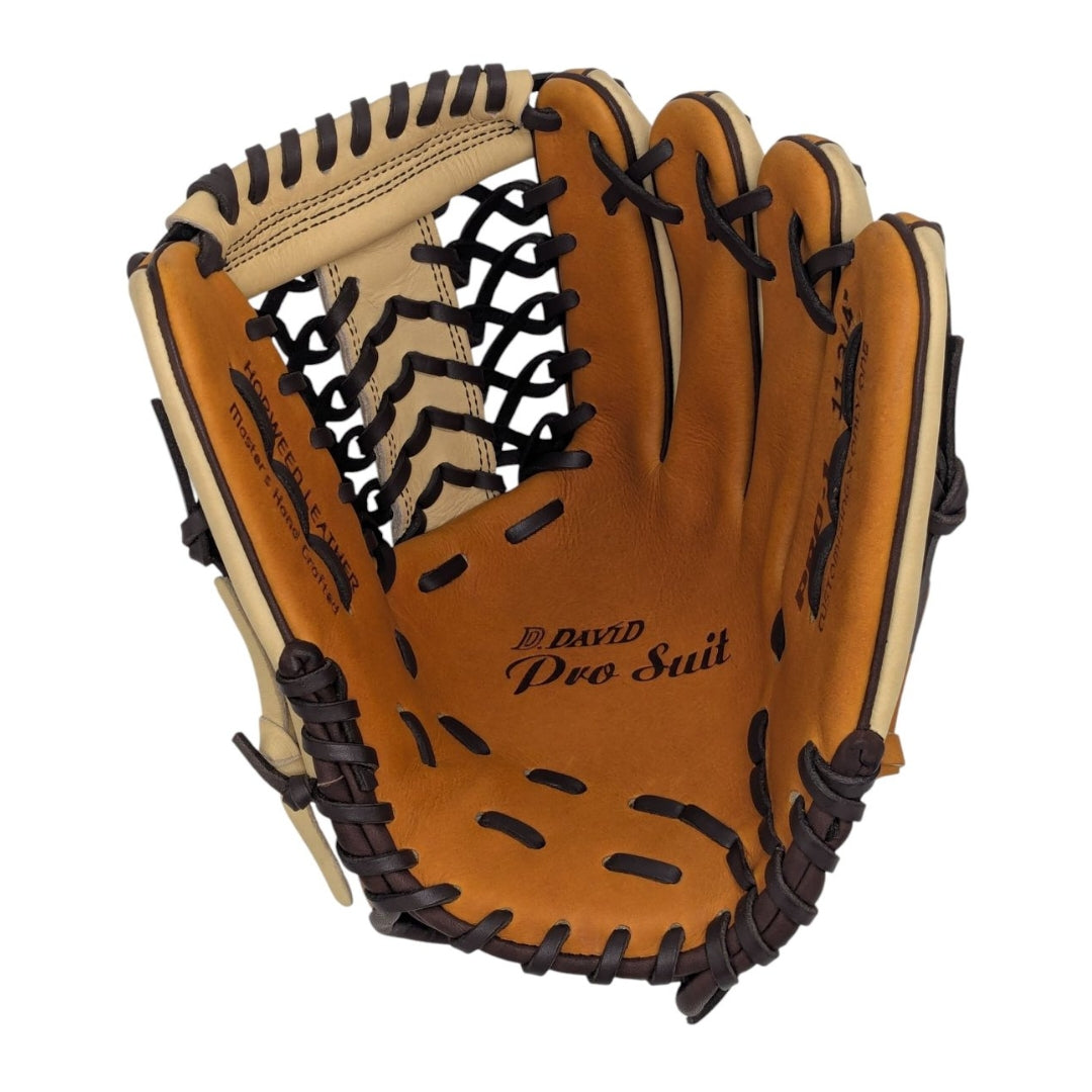 11.75" David Sports Pro Suit Edition,T-Net, RHT, Horween/SETO Texas Steerhide