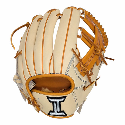 11.5" Inaba,Post Web, RHT, Blonde and Tan Japanese Leather