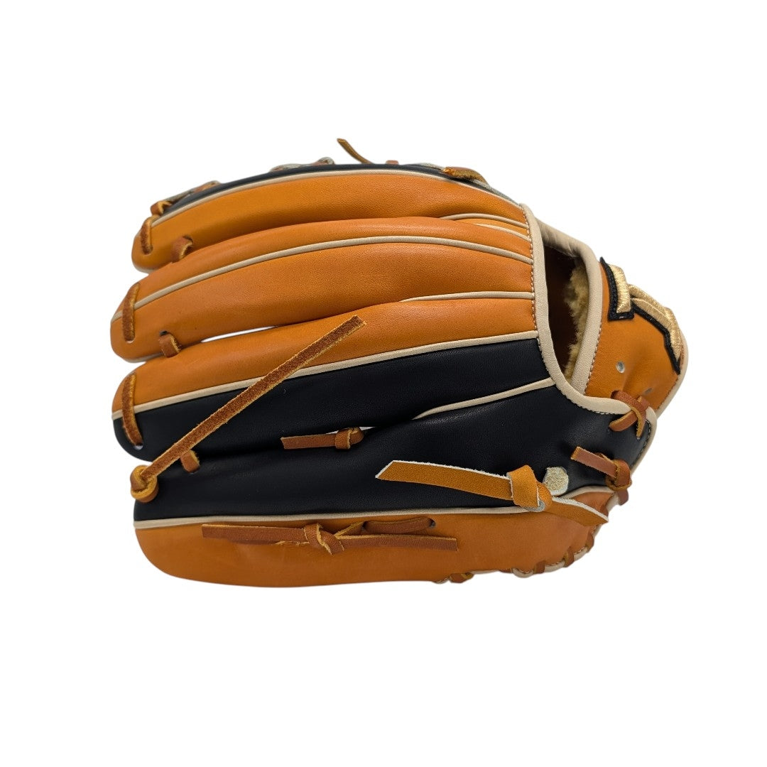 11.5" Inaba, Laced Post Web, RHT, Black and Tan Japanese Steer