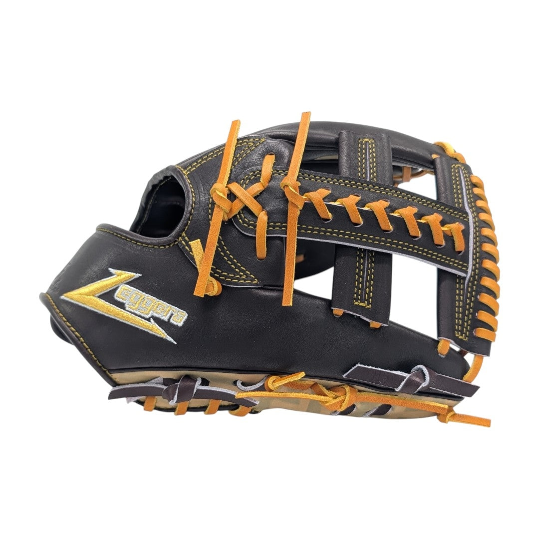 11.75" (30 cm) Leggera Taka – LE-36 Laced Post Web – Juteru Ayrshire Dark Brown / Infinity Art Camel