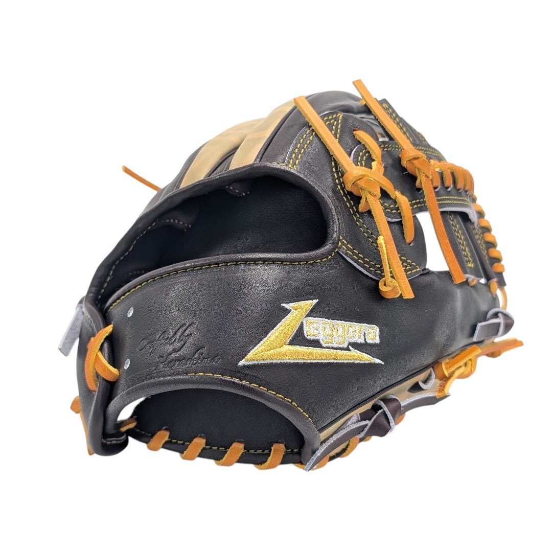 11.75" (30 cm) Leggera Taka – LE-36 Laced Post Web – Juteru Ayrshire Dark Brown / Infinity Art Camel