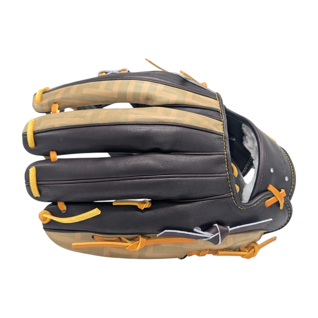 11.75" (30 cm) Leggera Taka – LE-36 Laced Post Web – Juteru Ayrshire Dark Brown / Infinity Art Camel
