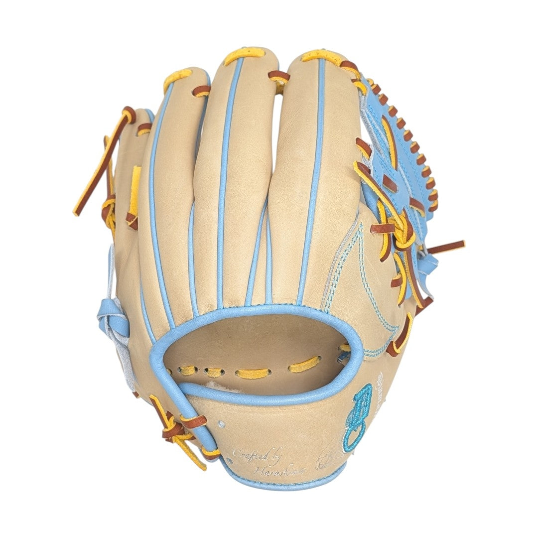 11.25" (28.5 cm) Diamante - X-One Piece Web – Blonde and Sky Blue Juteru Ayrshire