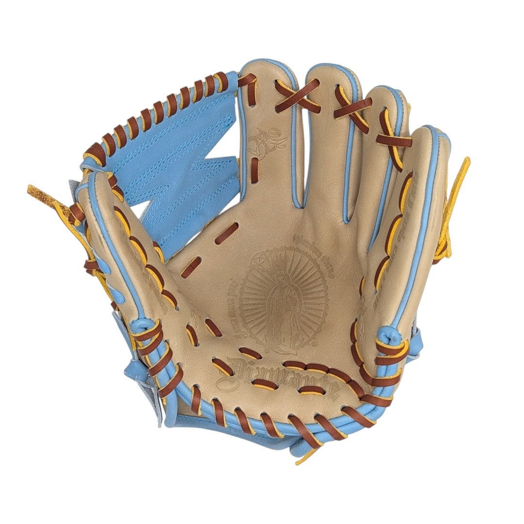 11.25" (28.5 cm) Diamante - X-One Piece Web – Blonde and Sky Blue Juteru Ayrshire