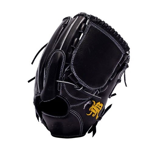 11.5" (29.2 cm) Wagyu JB, Solid Web, RHT/LHT, Miyazaki Wagyu Leather, Black, JB23-001TBLK